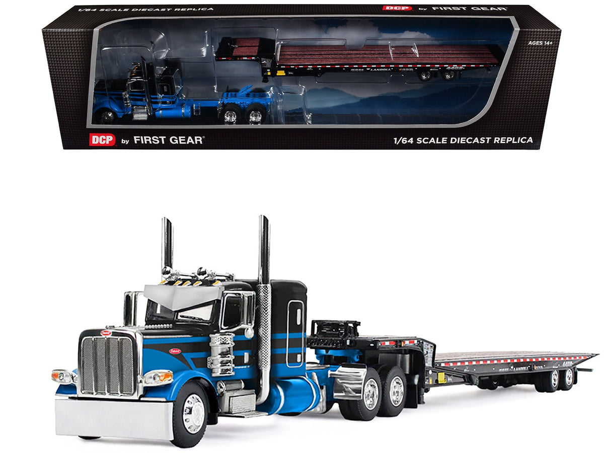 Rapid Vehicles Peterbilt 389 with 48" Flat Top Sleeper and Landoll 440B-50CA Traveling Axle...