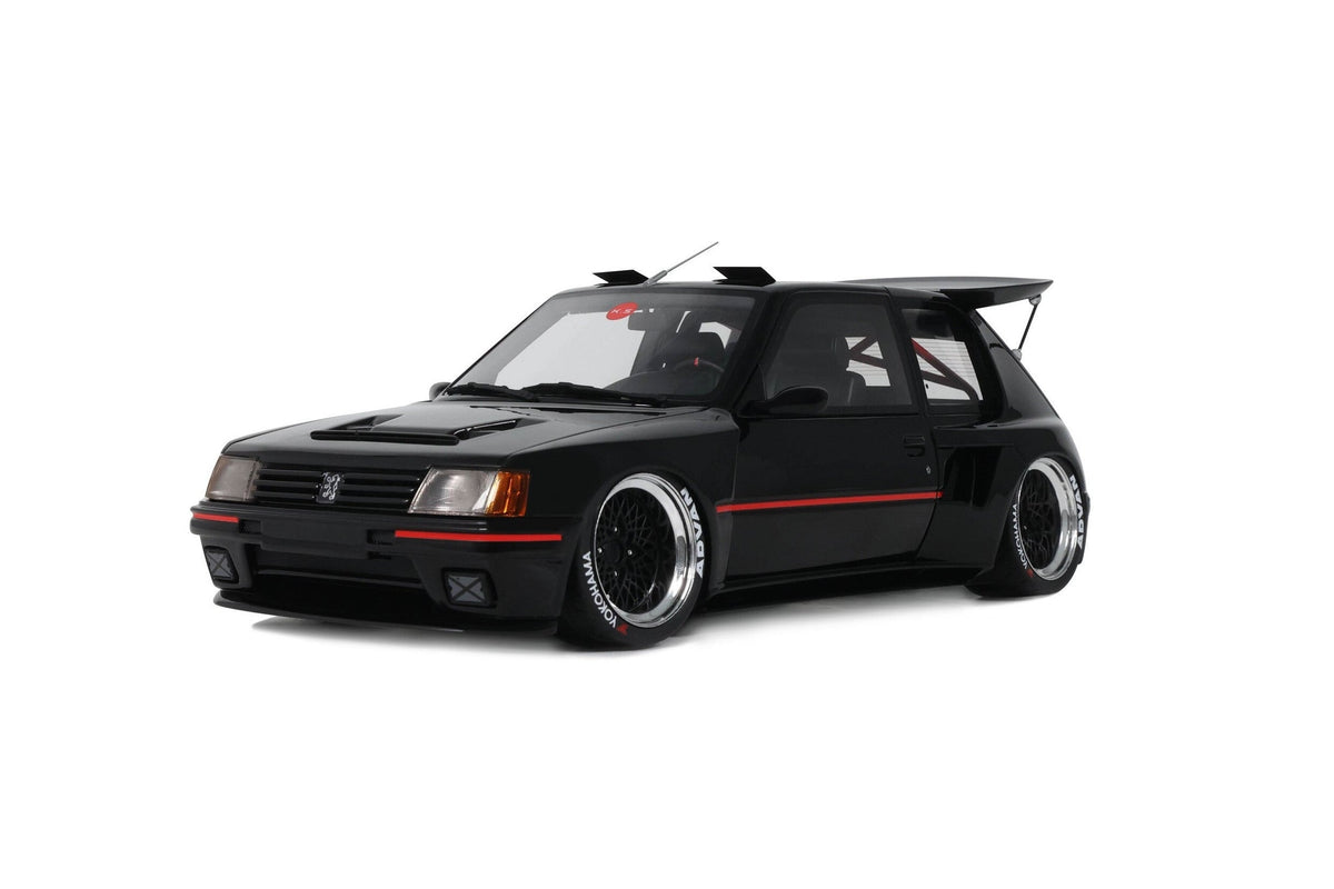 STM Diecast Otto 2018 Peugeot 205 Khyzyl Saleem Black 1:18