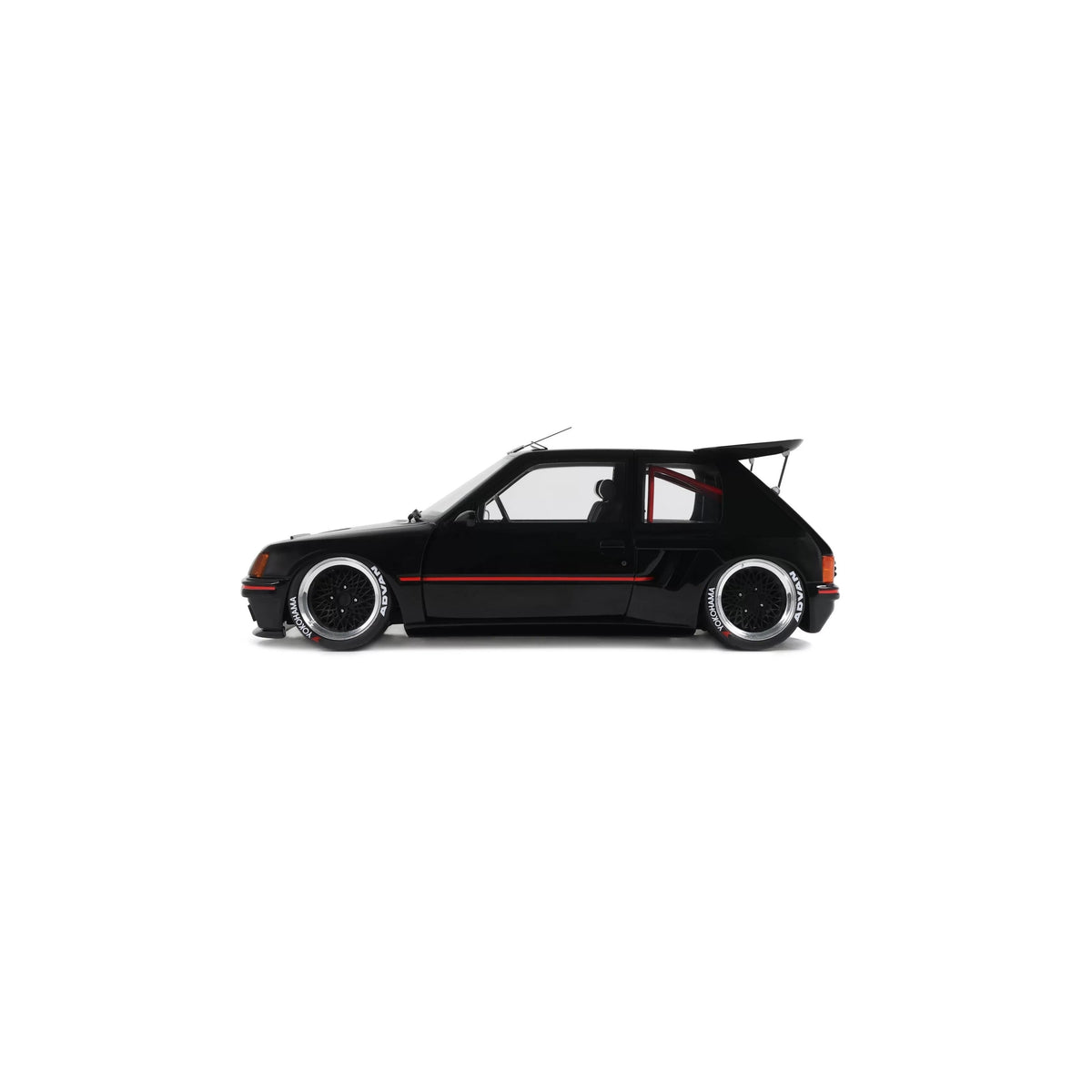 STM Diecast Otto 2018 Peugeot 205 Khyzyl Saleem Black 1:18 - View 3