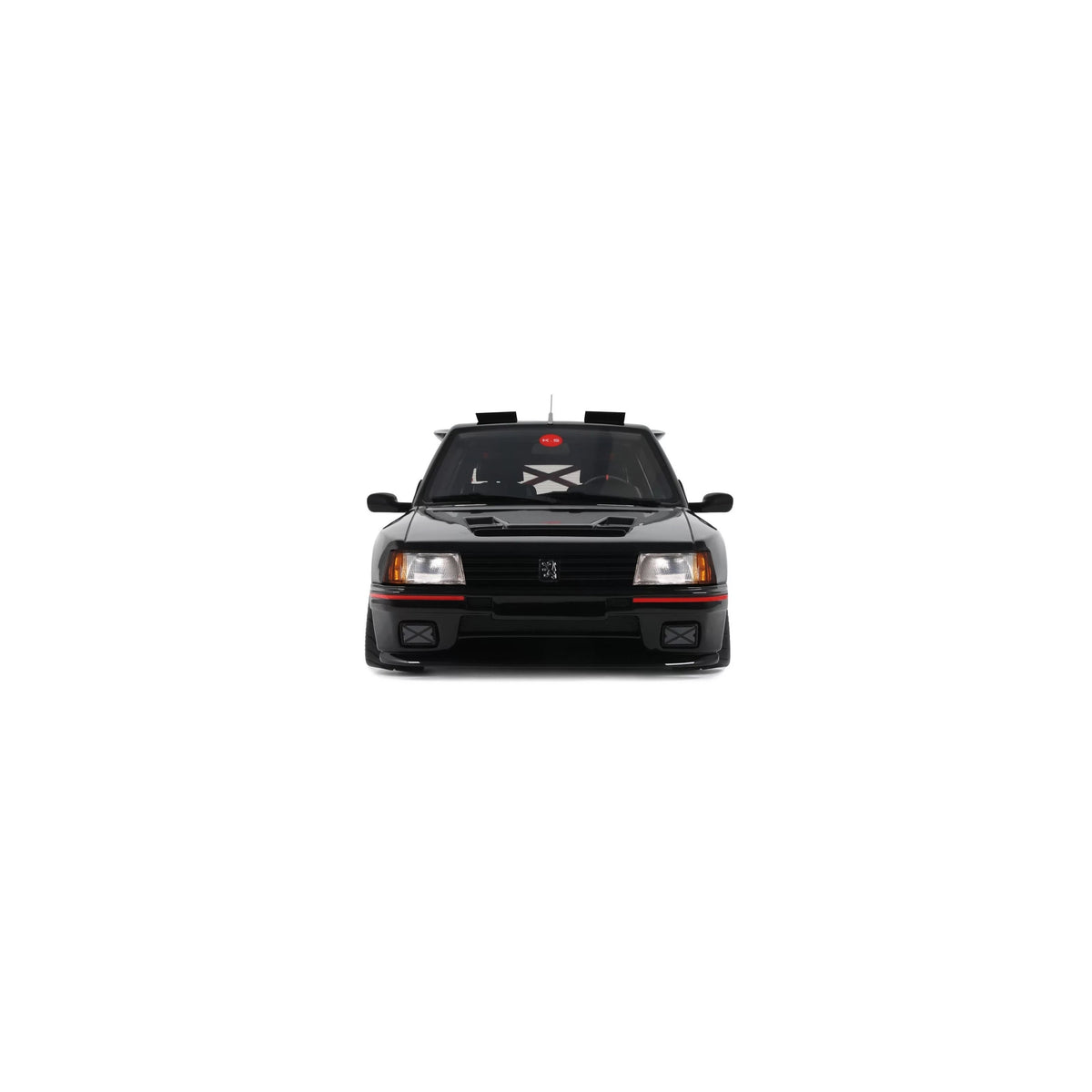 STM Diecast Otto 2018 Peugeot 205 Khyzyl Saleem Black 1:18 - View 4