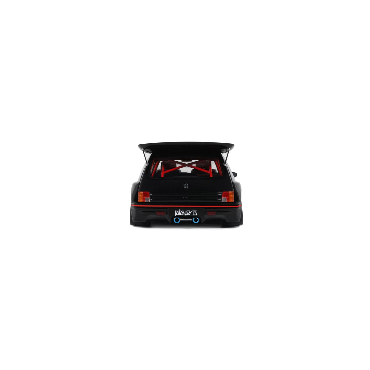 STM Diecast Otto 2018 Peugeot 205 Khyzyl Saleem Black 1:18 - View 5