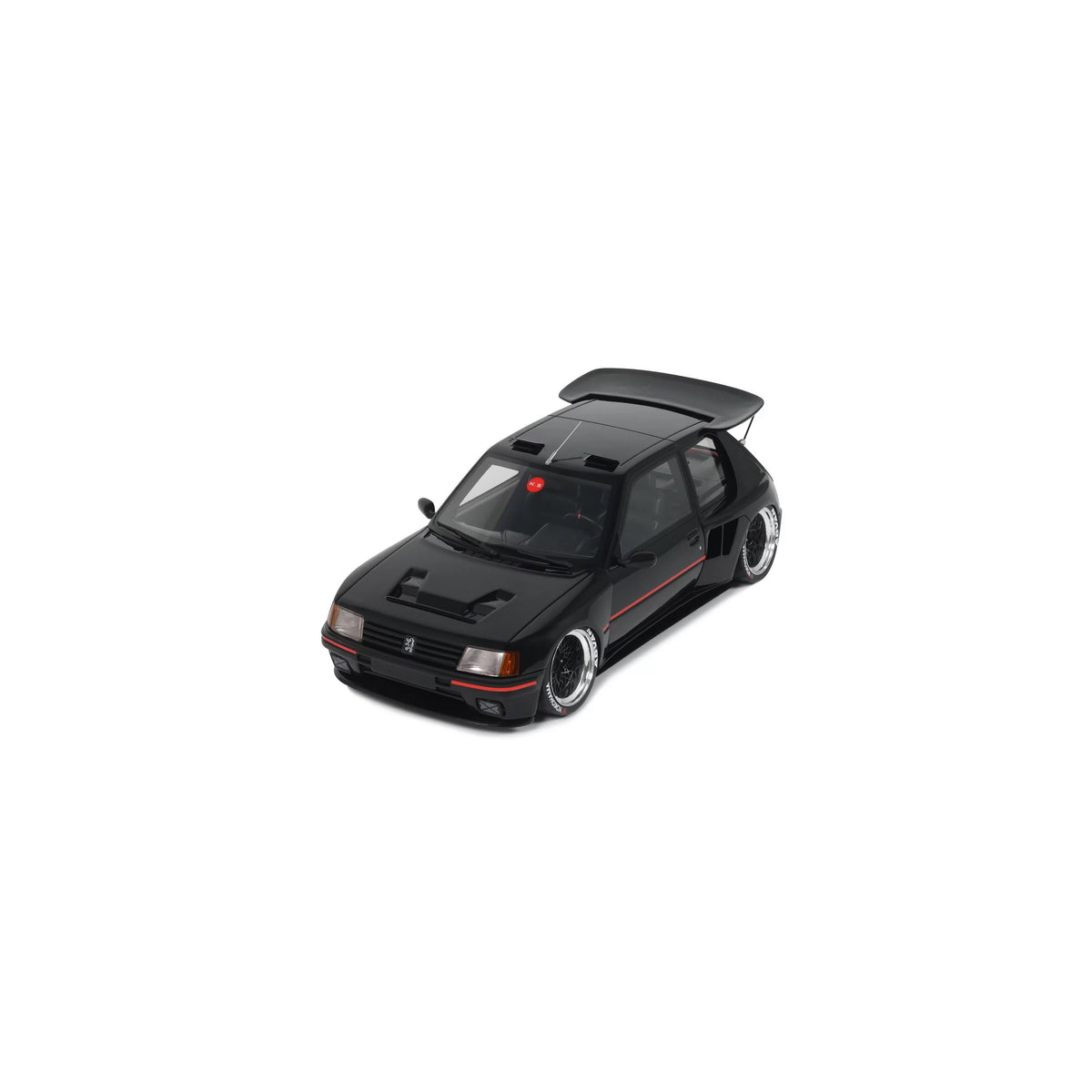 STM Diecast Otto 2018 Peugeot 205 Khyzyl Saleem Black 1:18 - View 6