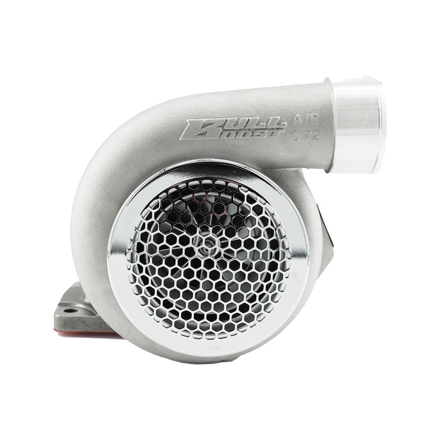 Billet 4" Inch Turbo Inlet Guard Velocity Stack Adapter Bellmouth Intake Hex