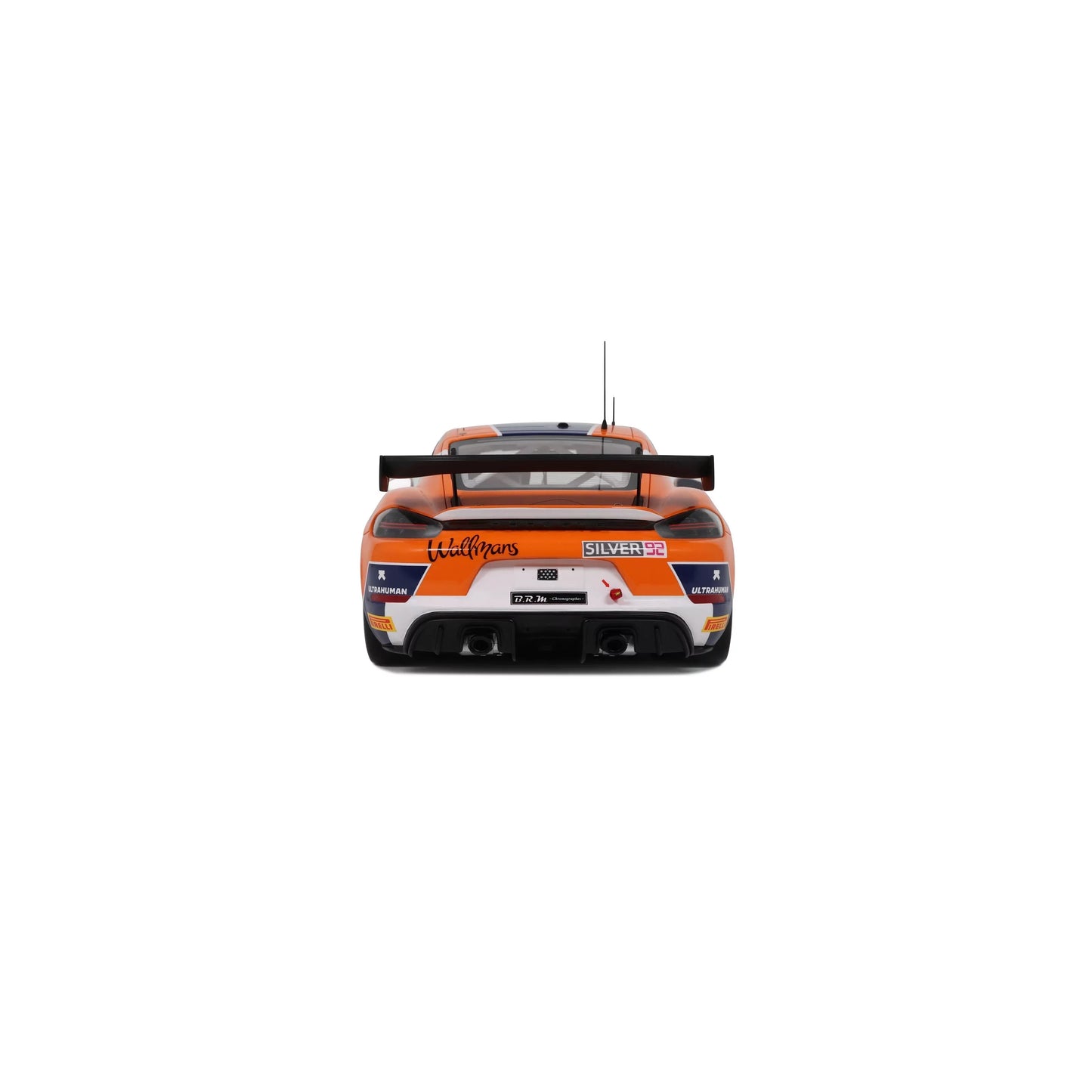 Otto 2024 Porsche 718 Cayman GT4 RS Clubsport #92 Orange & White 1:18