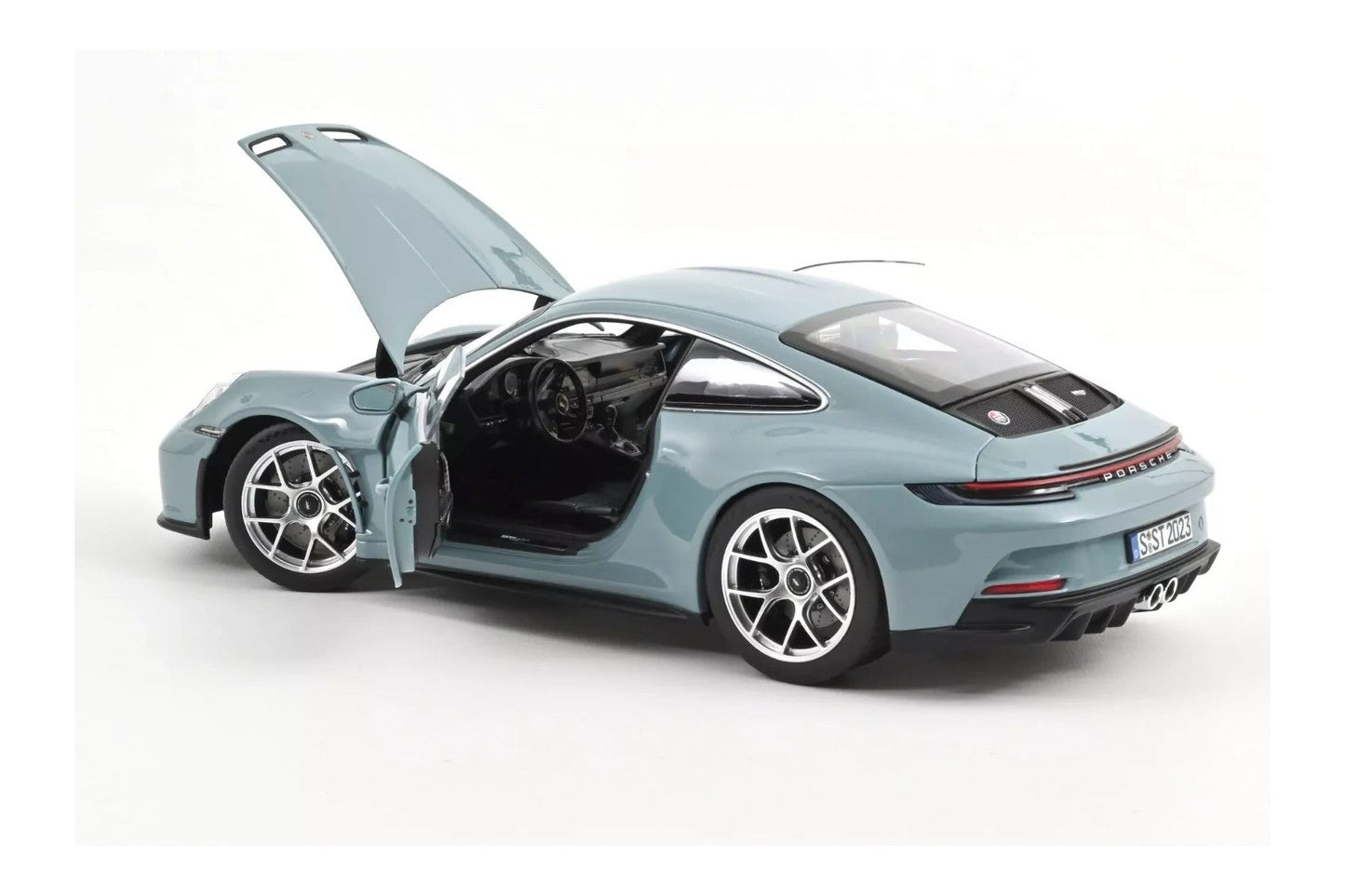Norev 2023 Porsche 911 992 S/T Meissen Blue 1:18