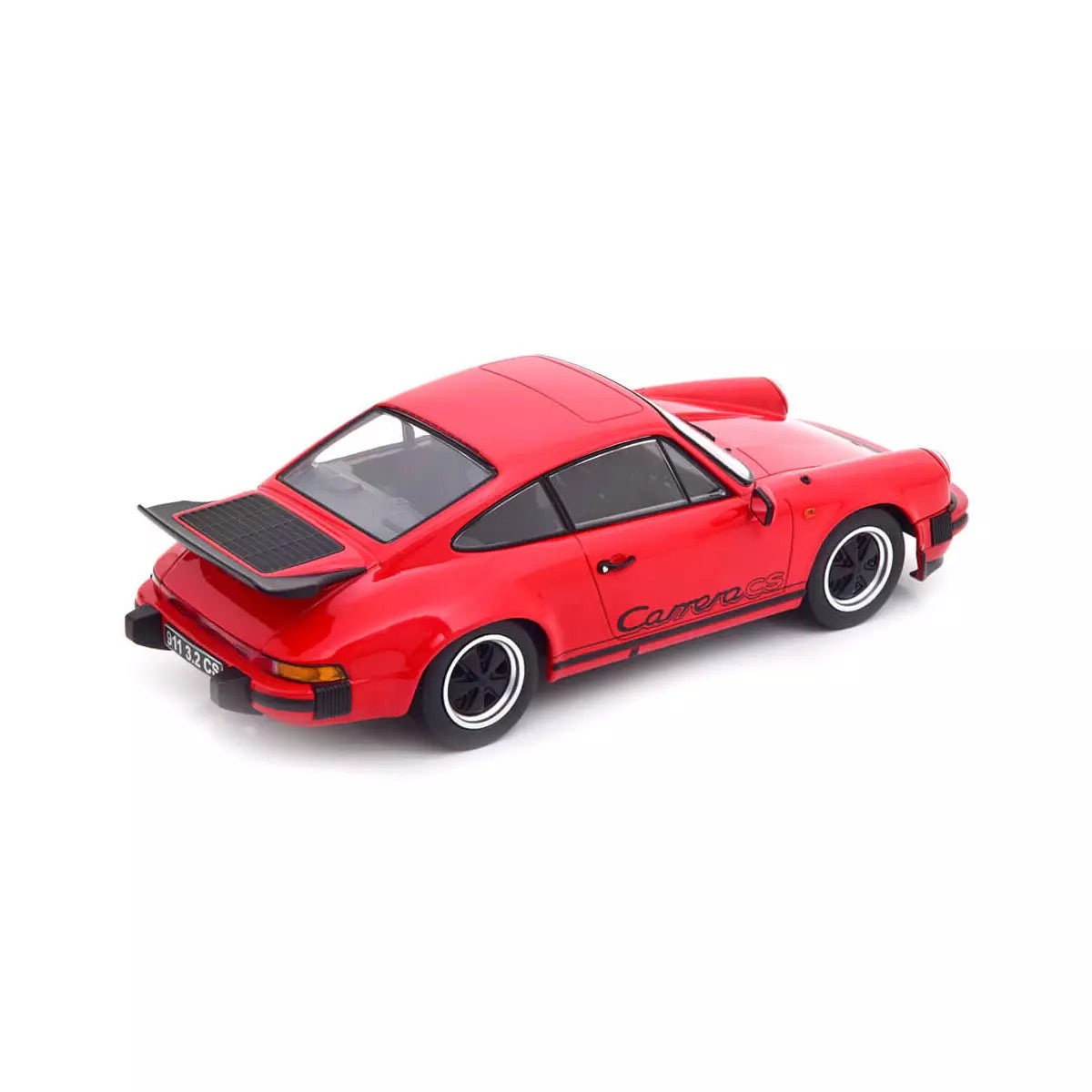 STM Diecast KK Scale 1989 Porsche 911 Carrera 3.2 Clubsport Red 1:18 - View 2