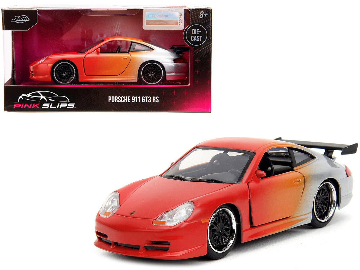 Rapid Vehicles Porsche 911 GT3 RS Matt Orange and Silver Metallic "Pink Slips" Series 1/32...