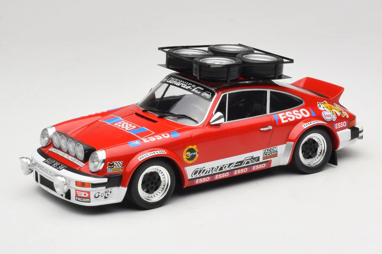 Ixo 1980 Porsche 911 SC Gr.4 Rallye Monte Carlo 1980 Red 1:18