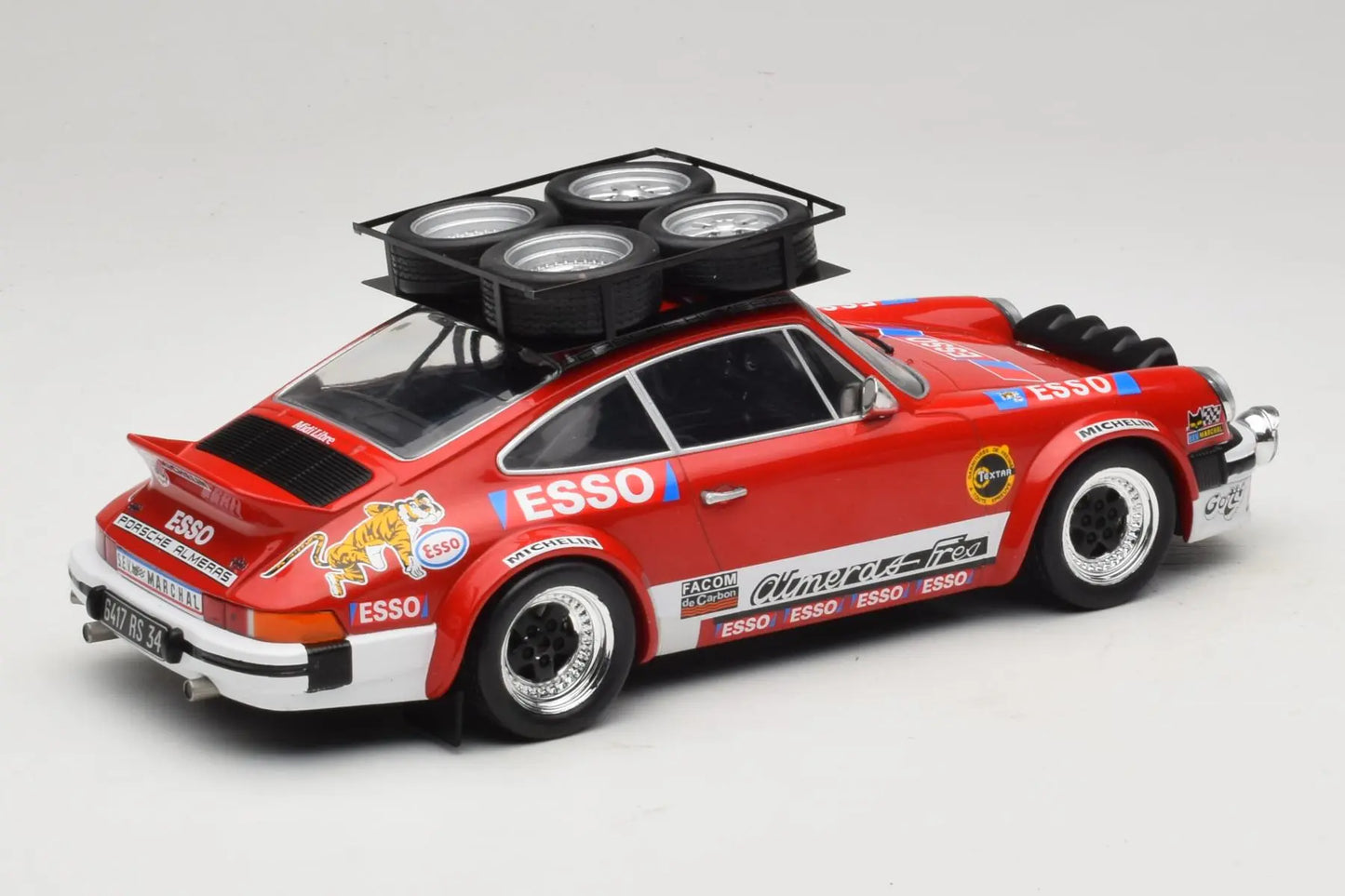 Ixo 1980 Porsche 911 SC Gr.4 Rallye Monte Carlo 1980 Red 1:18