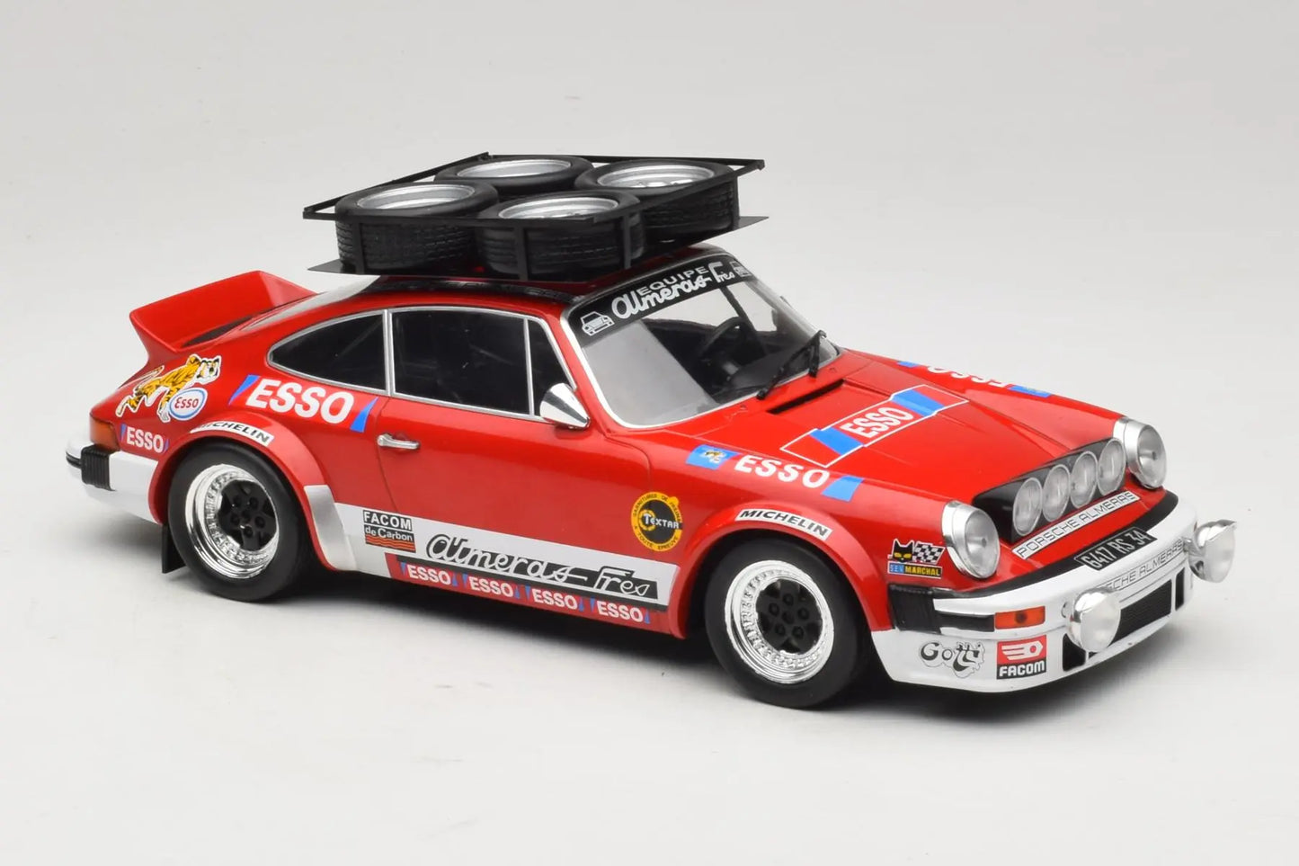 Ixo 1980 Porsche 911 SC Gr.4 Rallye Monte Carlo 1980 Red 1:18