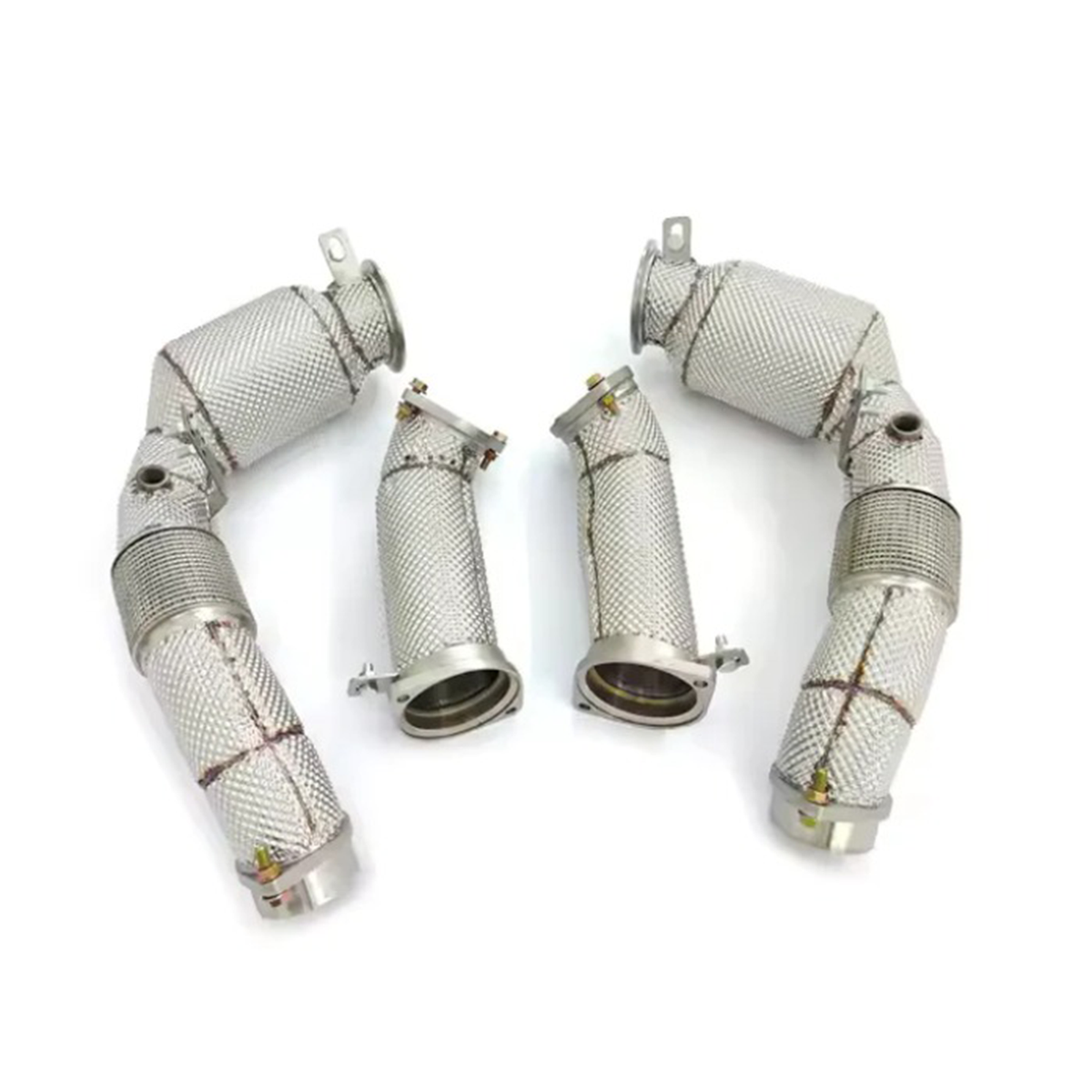 STRATEC SYSTEMS Catless Exhaust Downpipes for BMW M5 G90 G99 S68