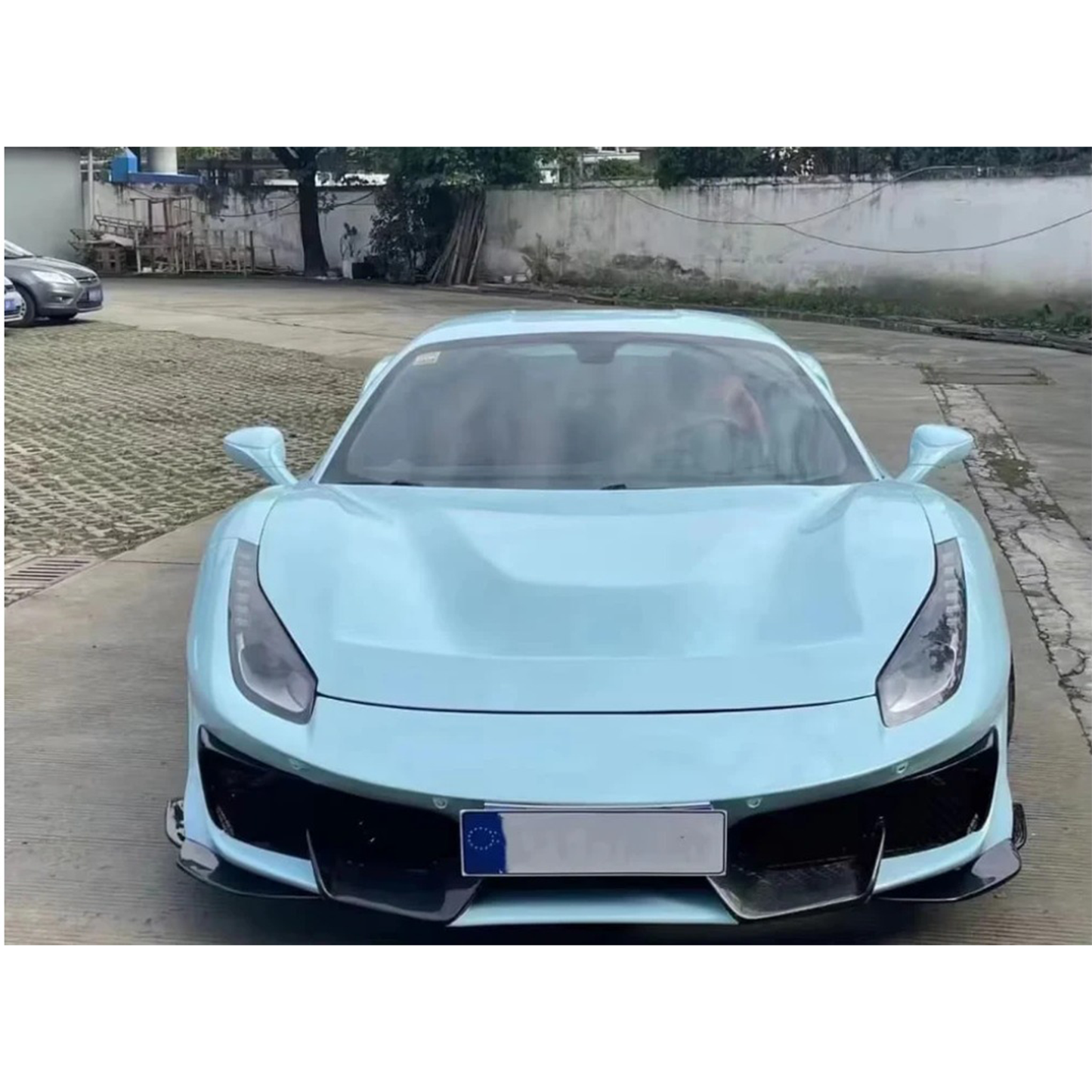 488 Pista Style Carbon Fiber Full Conversion Kit for Ferrari 488