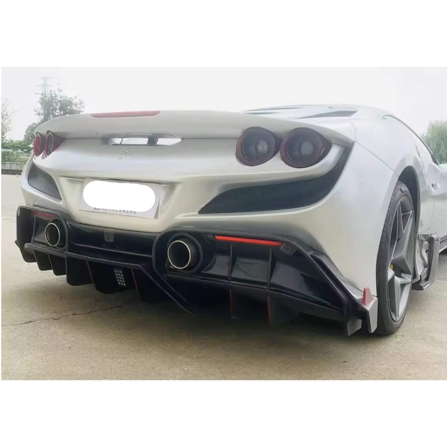 Full Carbon Fiber MSY Conversion Aero Body Kit for Ferrari F8