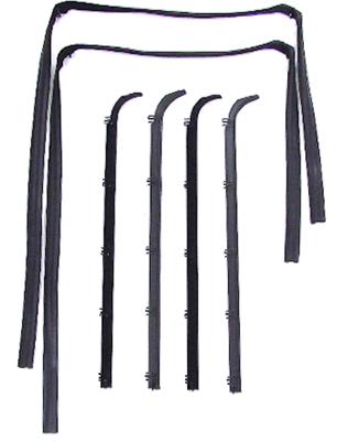 Precision Replacement Parts Beltline Molding and Glass Run Channels - WFK211183V