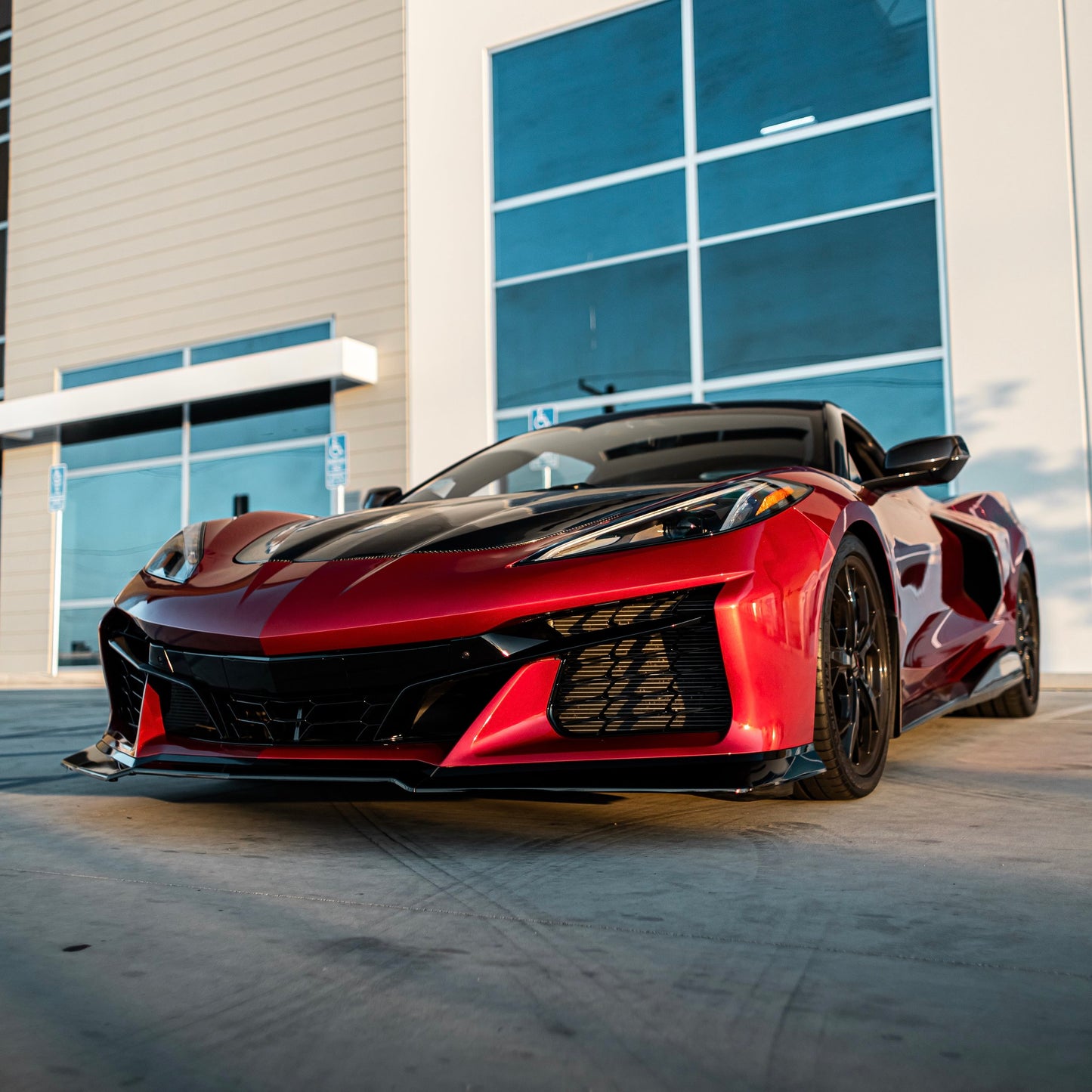 C8 To C8 Z06 Full Front Bumper Conversion Kit (Track Package 15pcs)