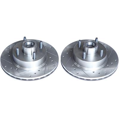 PowerStop Evolution Drilled and Slotted Rotors - AR8111XPR