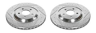 PowerStop Evolution Drilled and Slotted Rotors - AR8144XPR