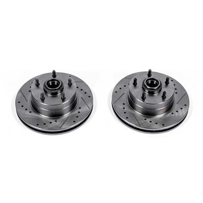 PowerStop Evolution Drilled and Slotted Rotors - AR8200XPR