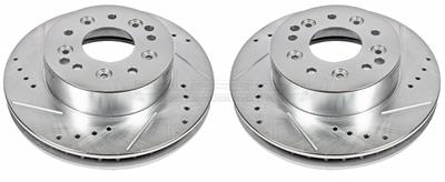 PowerStop Evolution Drilled and Slotted Rotors - AR8207XPR