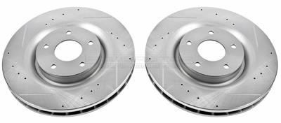 PowerStop Evolution Drilled and Slotted Rotors - AR82100XPR