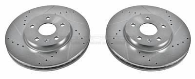 PowerStop Evolution Drilled and Slotted Rotors - AR82126XPR