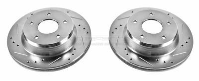 PowerStop Evolution Drilled and Slotted Rotors - AR8220XPR