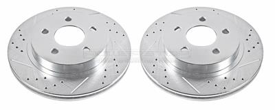 PowerStop Evolution Drilled and Slotted Rotors - AR8249XPR