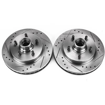 PowerStop Evolution Drilled and Slotted Rotors - AR8265XPR