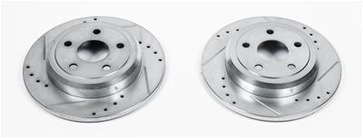 PowerStop Evolution Drilled and Slotted Rotors - AR83075XPR
