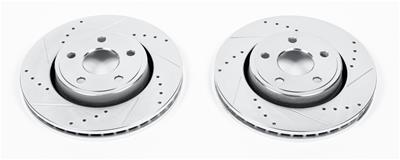 PowerStop Evolution Drilled and Slotted Rotors - AR83076XPR