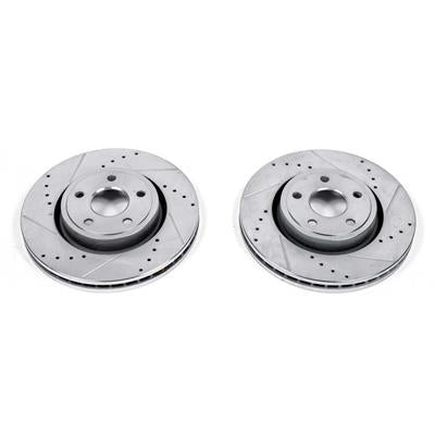 PowerStop Evolution Drilled and Slotted Rotors - AR83078XPR