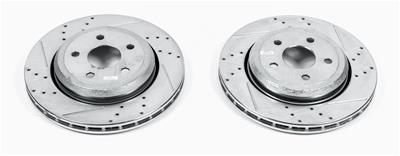 PowerStop Evolution Drilled and Slotted Rotors - AR83079XPR