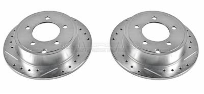 PowerStop Evolution Drilled and Slotted Rotors - AR8370XPR