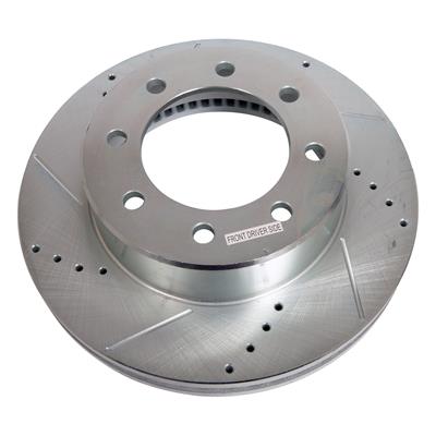 PowerStop Evolution Drilled and Slotted Rotors - AR8373XL