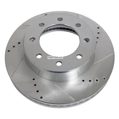 PowerStop Evolution Drilled and Slotted Rotors - AR8373XR