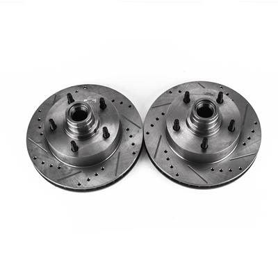PowerStop Evolution Drilled and Slotted Rotors - AR8501XPR