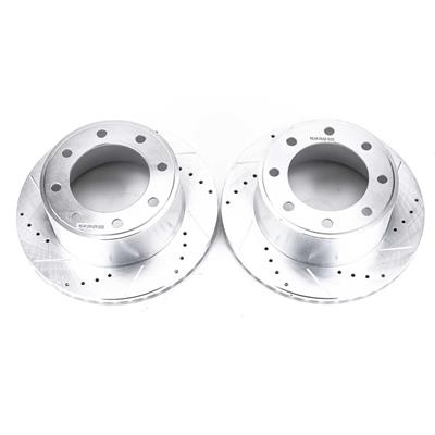 PowerStop Evolution Drilled and Slotted Rotors - AR85116XPR