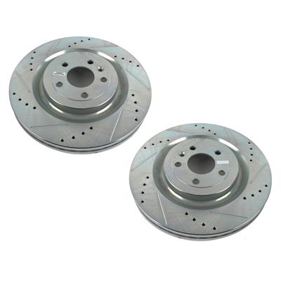 PowerStop Evolution Drilled and Slotted Rotors - AR85141XPR