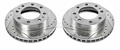 PowerStop Evolution Drilled and Slotted Rotors - AR8642XPR
