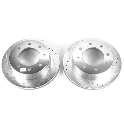 PowerStop Evolution Drilled and Slotted Rotors - AR8656XPR