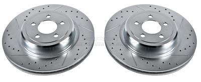 PowerStop Evolution Drilled and Slotted Rotors - AR8775XPR