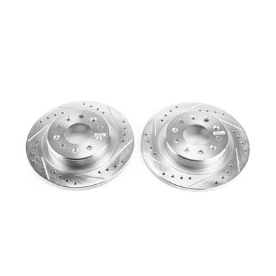 PowerStop Evolution Drilled and Slotted Rotors - AR82197XPR
