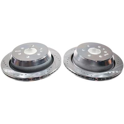 PowerStop Evolution Drilled and Slotted Rotors - AR82208XPR