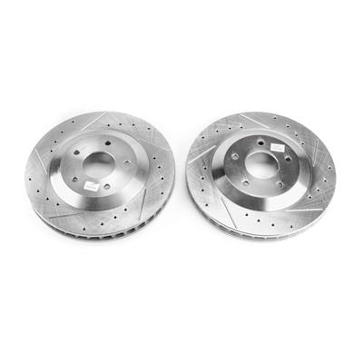 PowerStop Evolution Drilled and Slotted Rotors - AR8259XPR