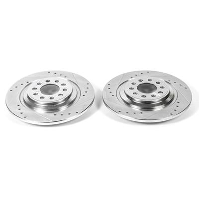 PowerStop Evolution Drilled and Slotted Rotors - AR83088XPR