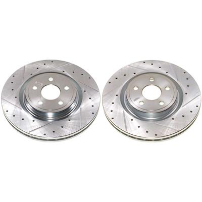 PowerStop Evolution Drilled and Slotted Rotors - AR83109XPR