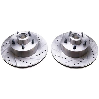 PowerStop Evolution Drilled and Slotted Rotors - AR8322XPR