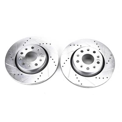 PowerStop Evolution Drilled and Slotted Rotors - AR8386XPR