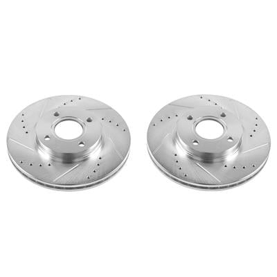 PowerStop Evolution Drilled and Slotted Rotors - AR85167XPR
