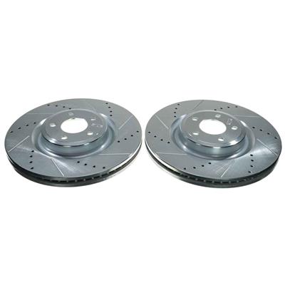 PowerStop Evolution Drilled and Slotted Rotors - AR85206XPR